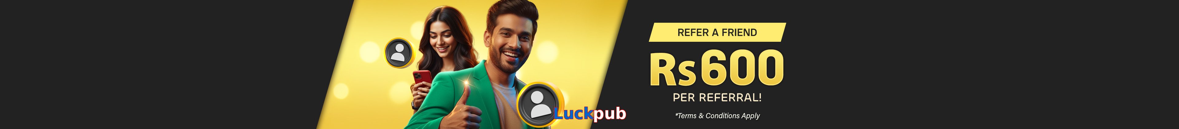 Luckpub game app for Pakistan players